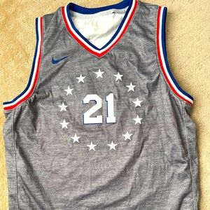 Joel Embiid Sixers Youth Jersey